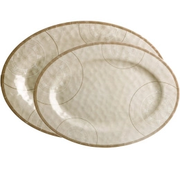 Тарелки сервировочные Marine Business Bali 41x29 см + 35x26 см, 2 шт (10262633)